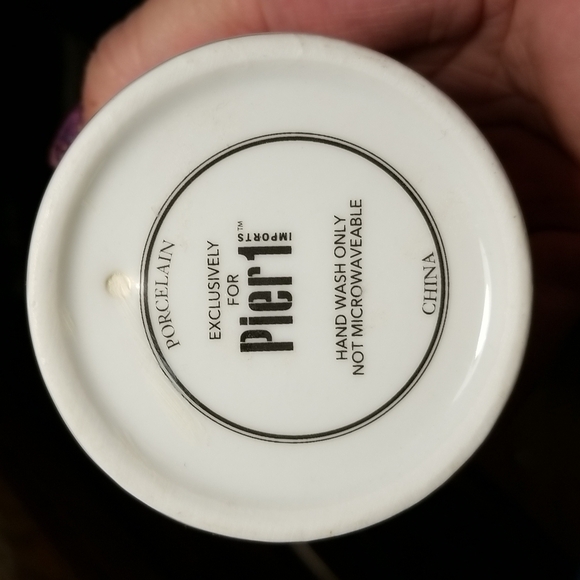 Porcelain 12 oz Pumpkin fall travel mug - Picture 3 of 5